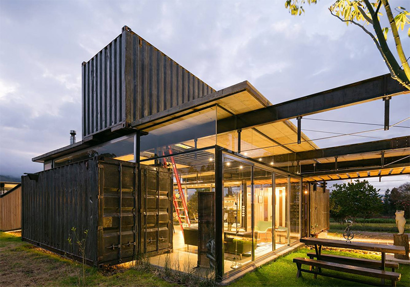 集装箱咖啡馆创意建筑